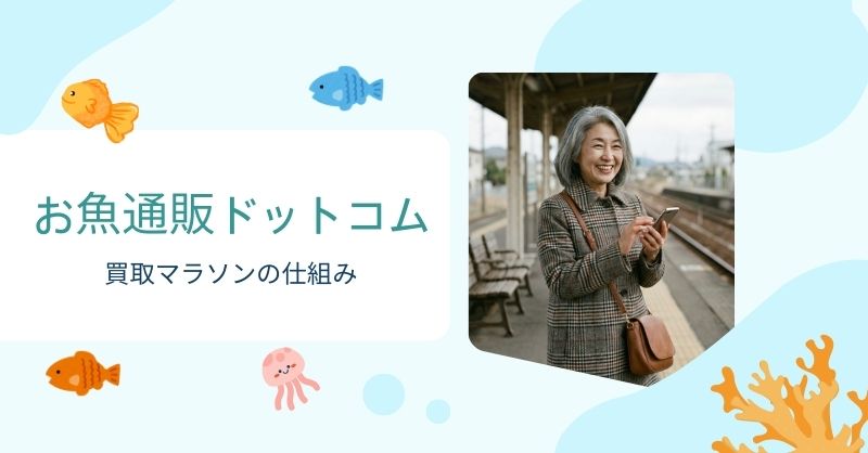 お魚通販ドットコムの買取マラソンの仕組みを徹底解説